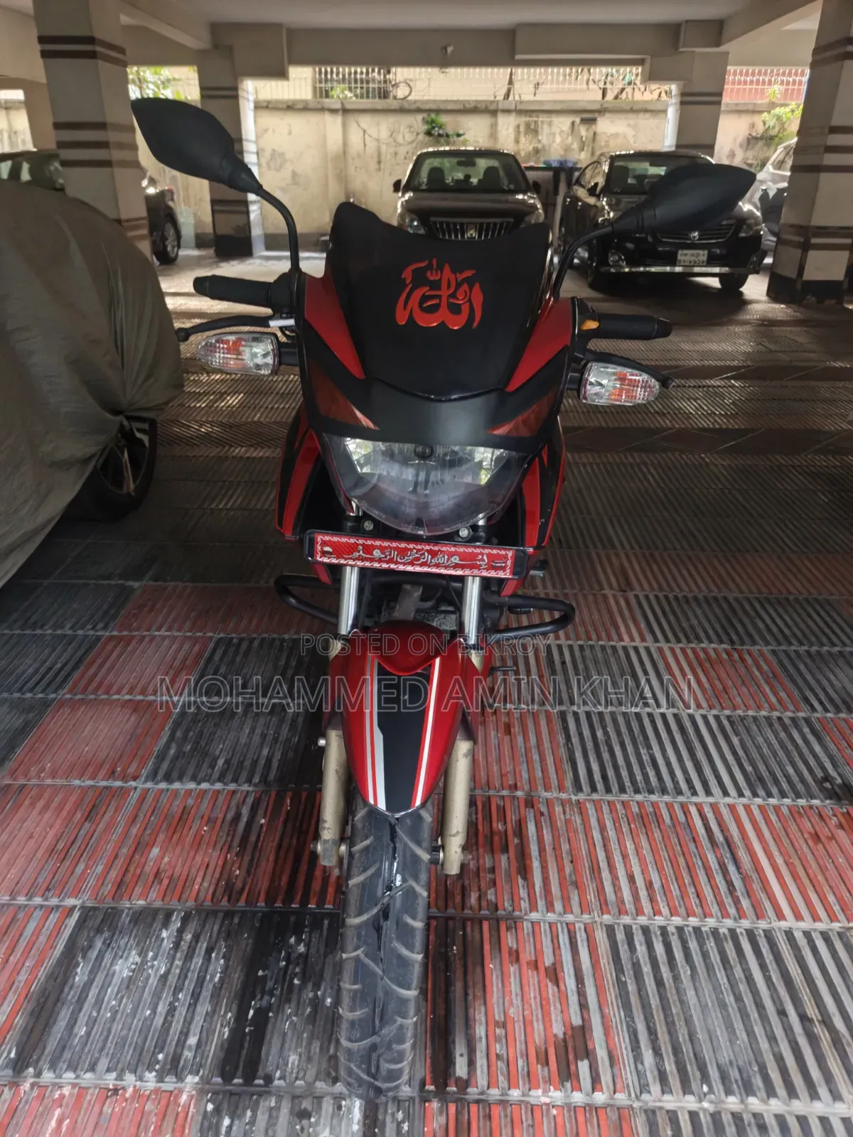 টিভিএস আপাচি আরটিআর ১৬০ টুভি ২০১৯ লাল
