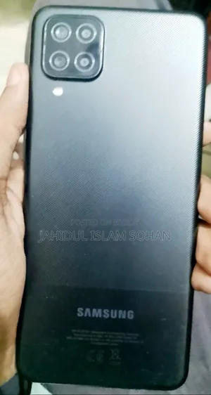 স্যামসাং গ্যালাক্সি এ১২ ৬৪ জিবি কালো