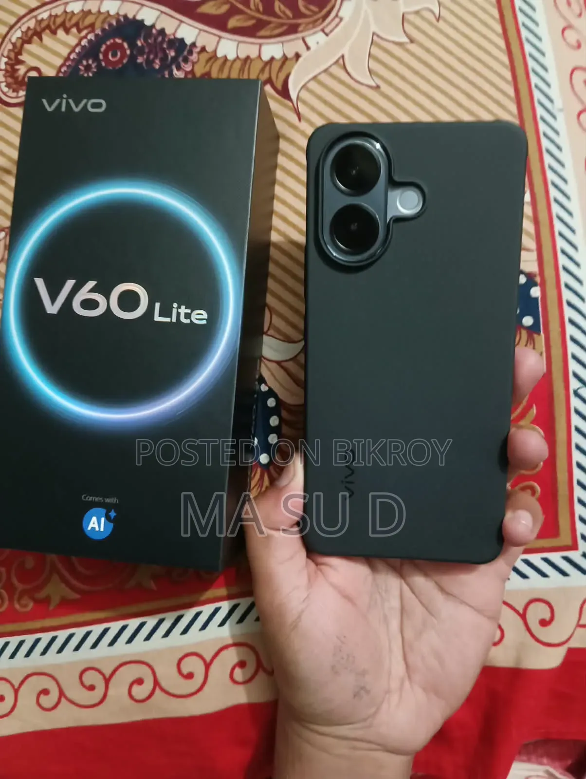 Vivo V60 Lite 256 GB Black