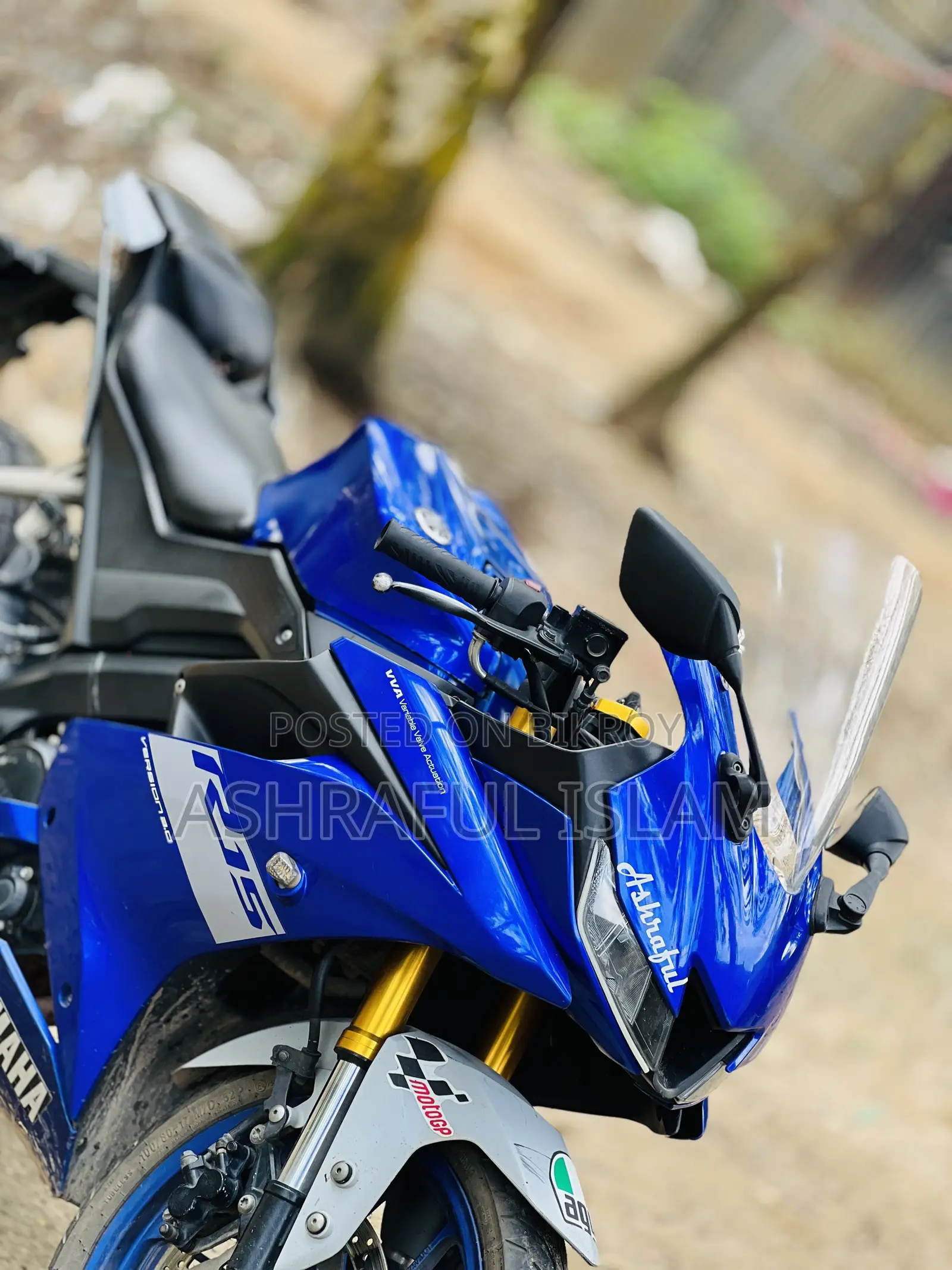 Yamaha R15 V3 2021 Blue
