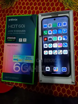 Infinix Hot 60i 256 GB Black