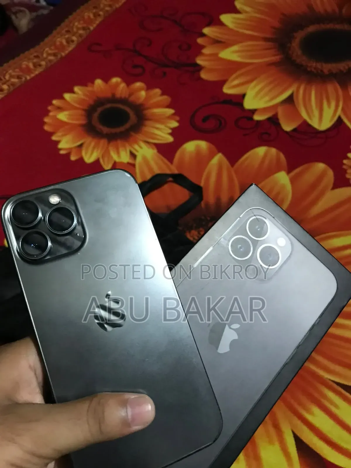 অ্যাপল আইফোন ১৩ প্রো ম্যাক্স ১২৮ জিবি ব্ল্যাক