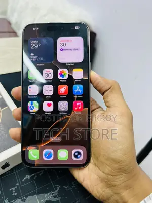 অ্যাপল আইফোন ১৬ প্রো ম্যাক্স ২৫৬ জিবি সিলভার