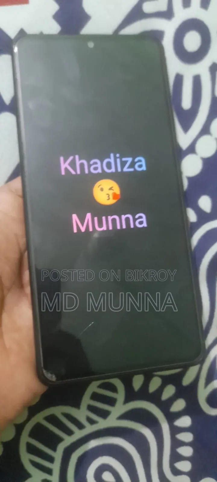 শাওমি রেডমি নোট ১০ প্রো ম্যাক্স ১২৮ জিবি ব্লু