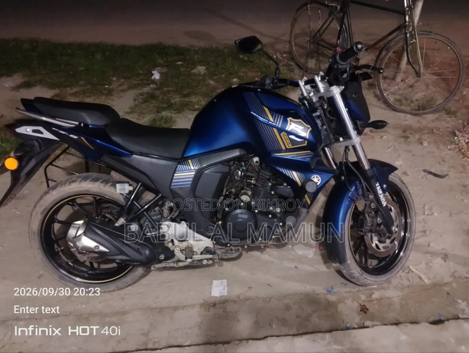 Yamaha FZ 2023 Blue