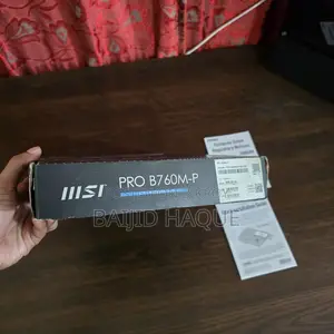 MSI Pro B760M-P DDR5 13th Gen & 12th Gen mATX Intel Motherboard