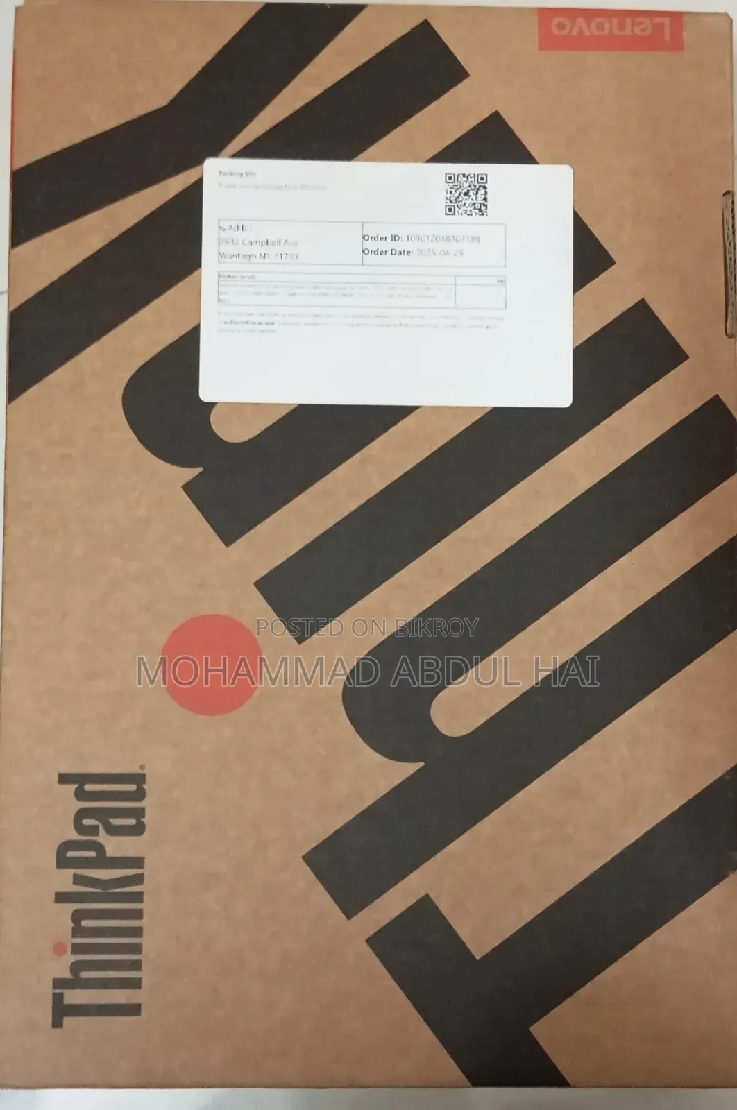 New Laptop Lenovo ThinkPad E14 Gen 6 32GB AMD Ryzen 5 SSD 2TB