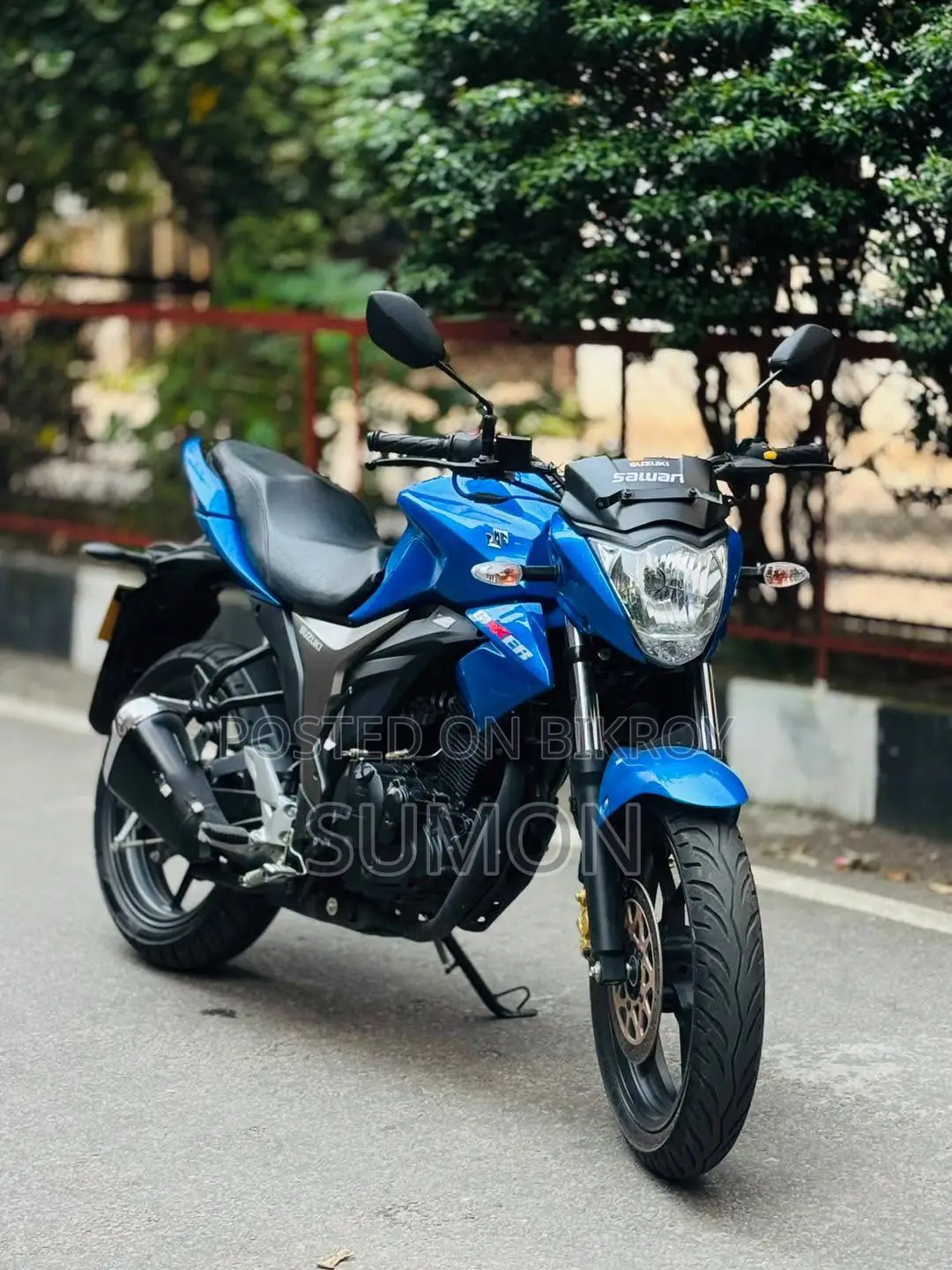 Suzuki Gixxer 2023 Blue