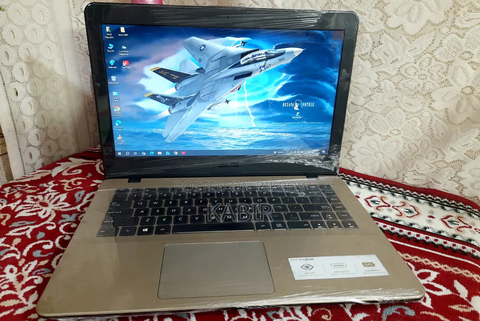 ল্যাপটপ Asus Vivobook 14 4GB Intel SSD 128GB