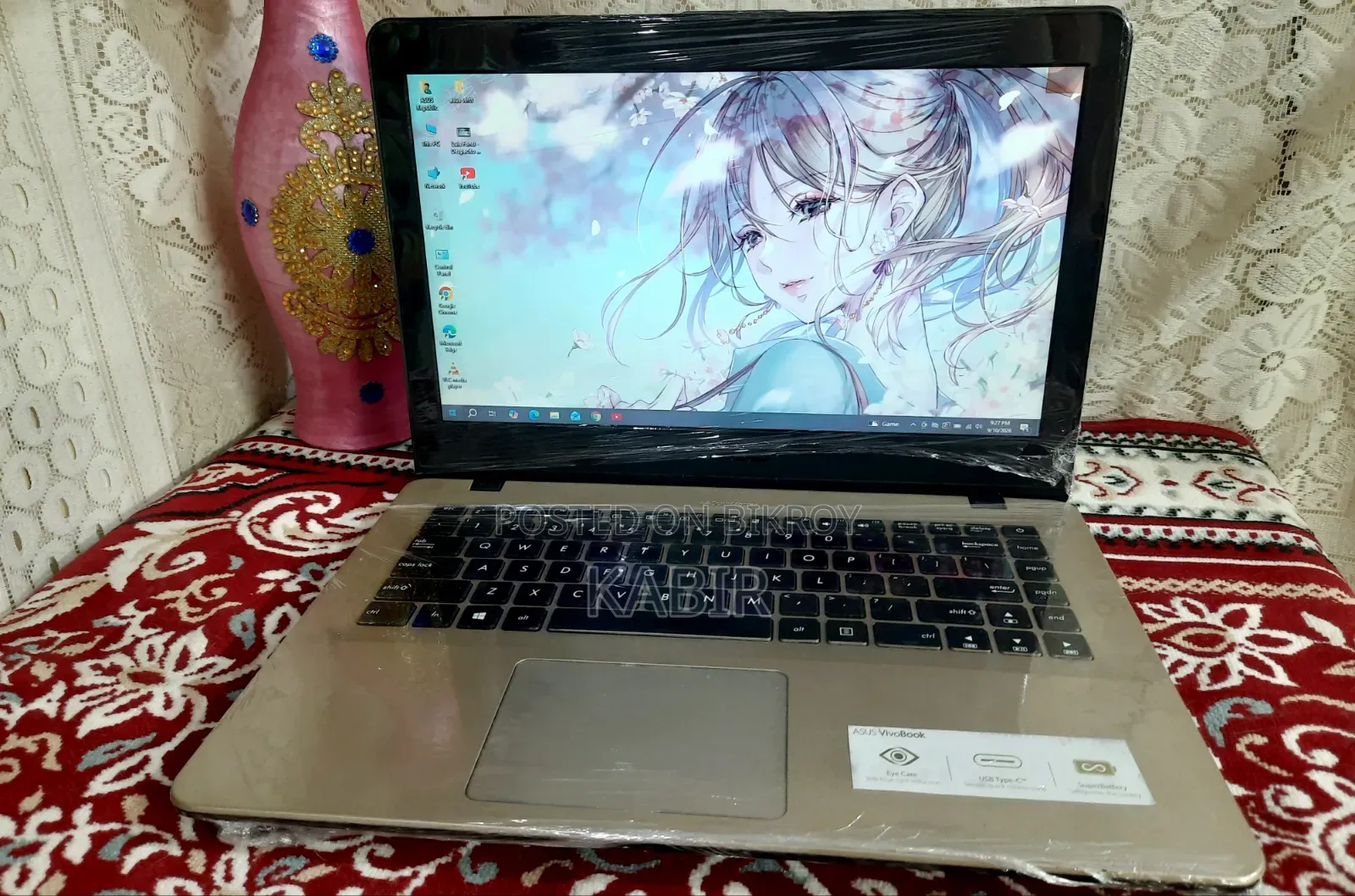 ল্যাপটপ Asus Vivobook 14 4GB Intel SSD 128GB
