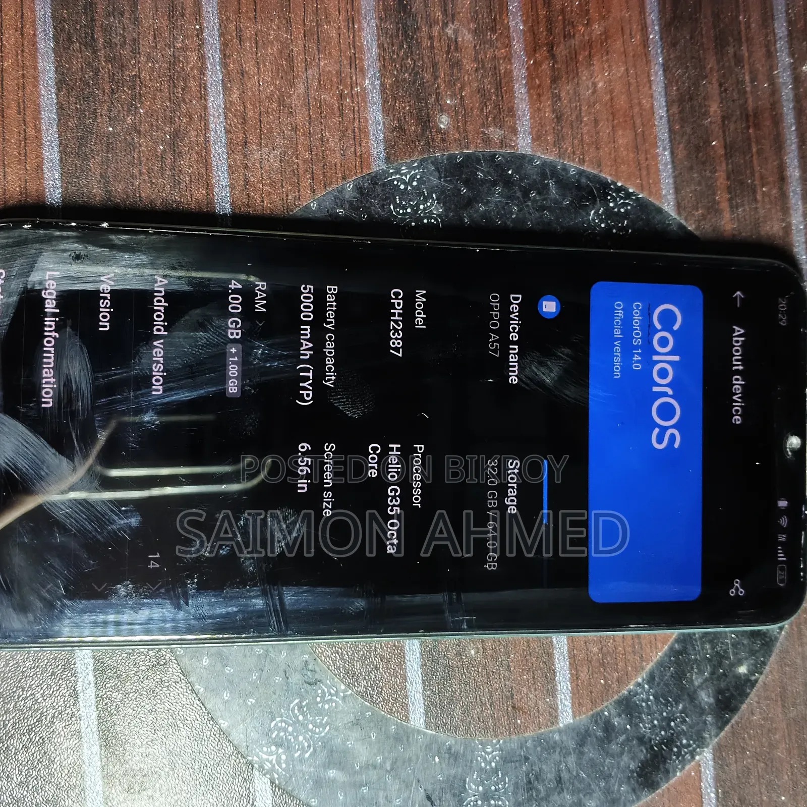 Oppo A57 64 GB Blue