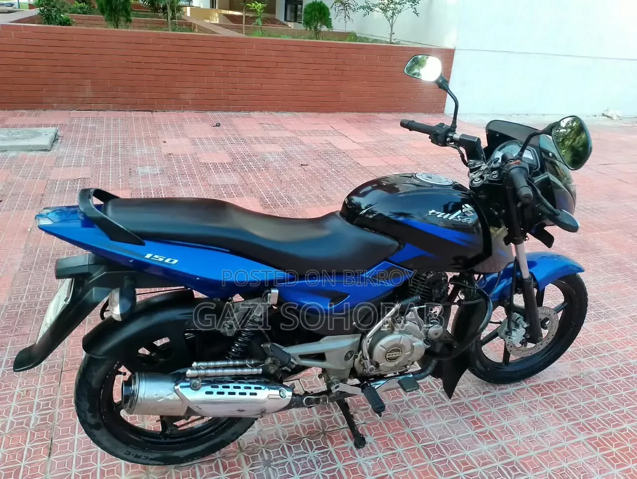 Bajaj Pulsar 150 2017 Blue