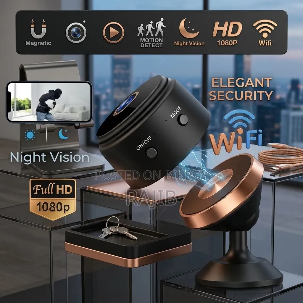 A9 Mini Camera Full HD 1080P IR Night Vision DVR Wireless P2P Wifi