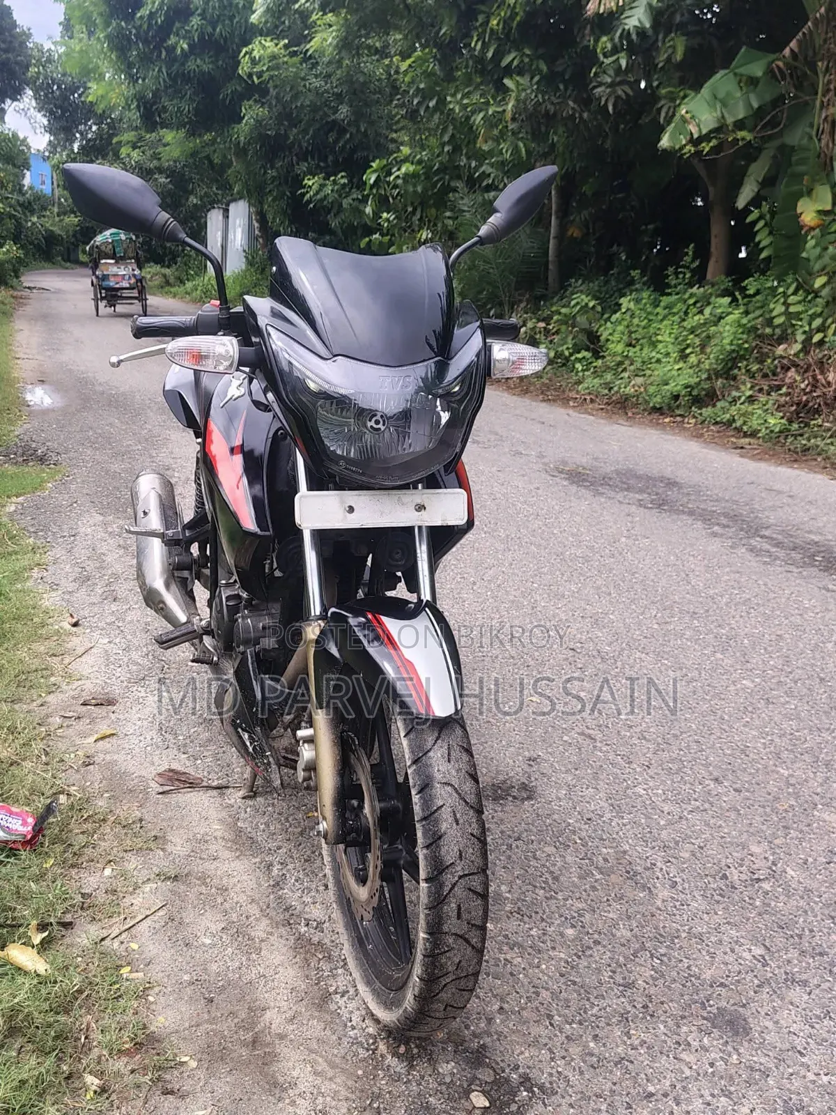 TVS Apache RTR 160 2V 2022 Black