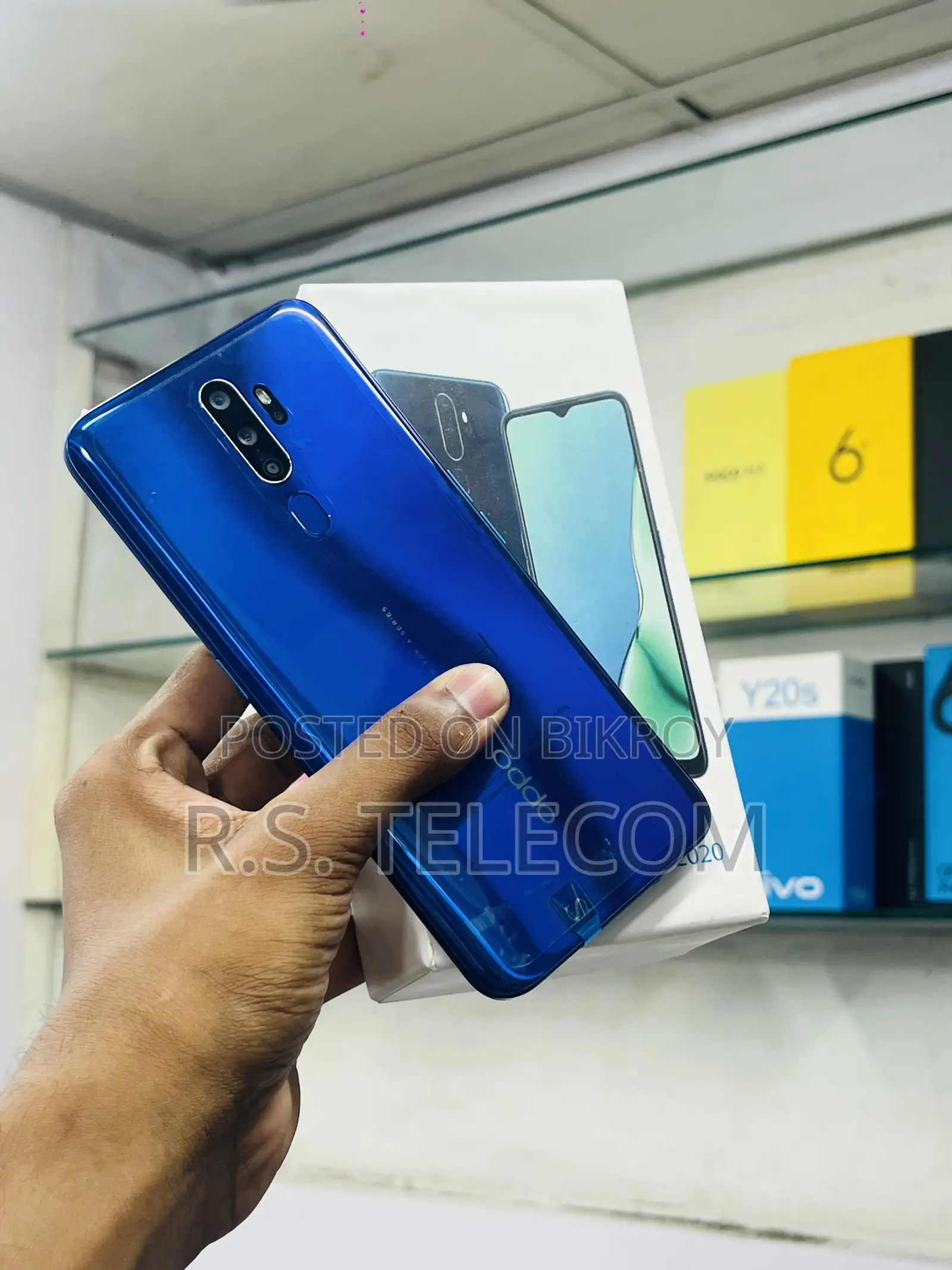 New Oppo A9 128 GB Blue