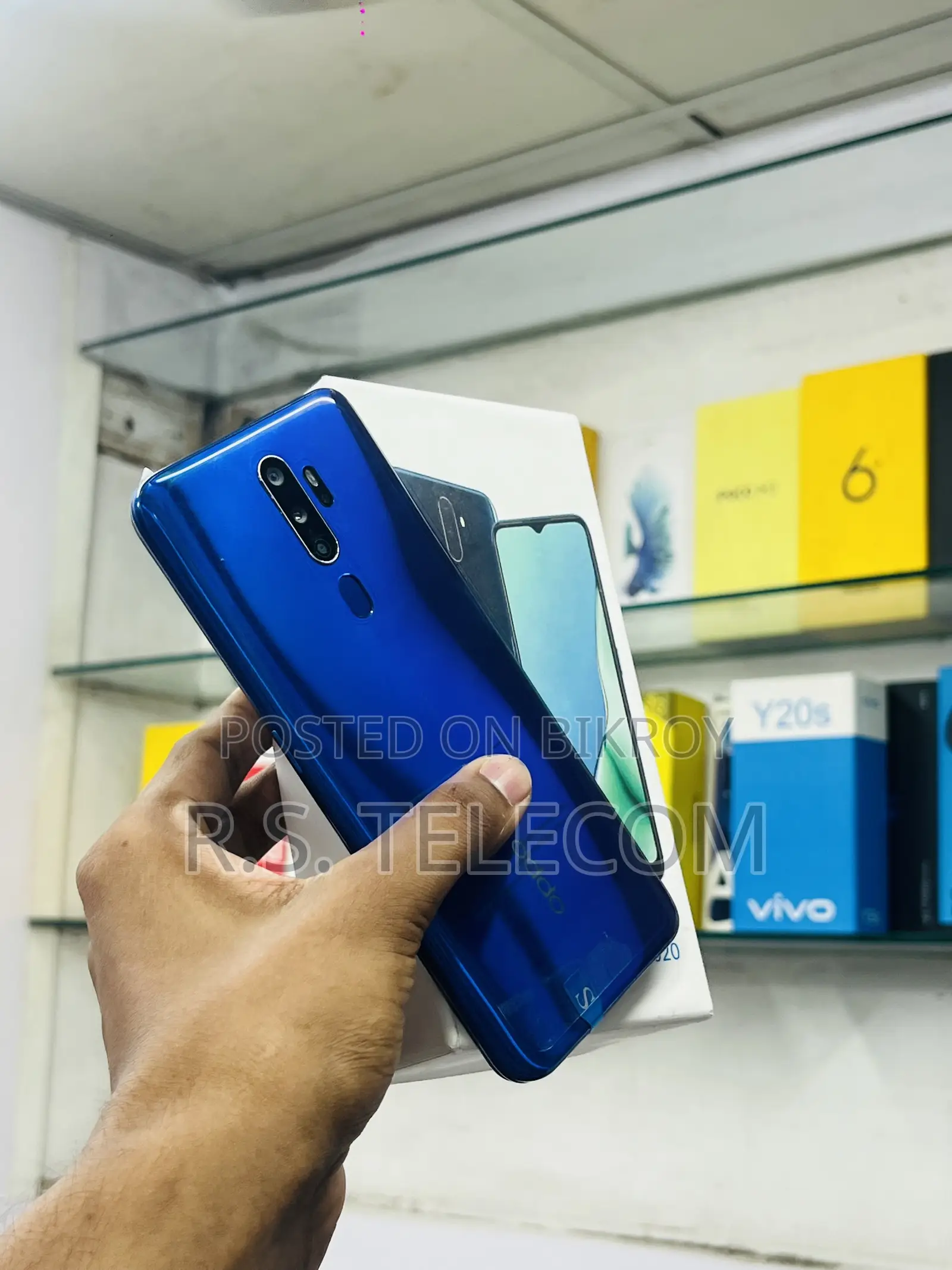 New Oppo A9 128 GB Blue