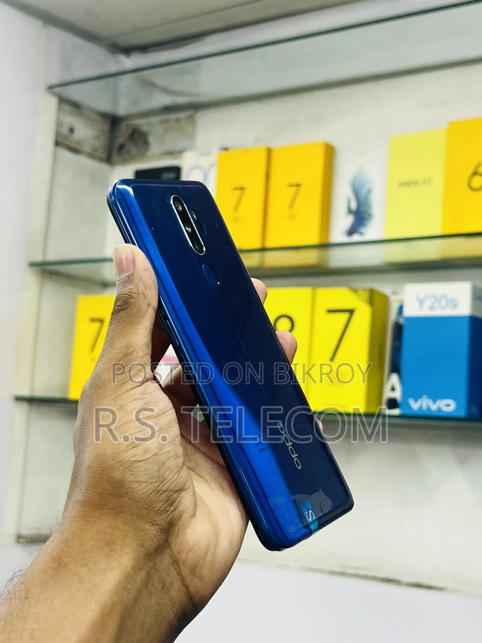 New Oppo A9 128 GB Blue