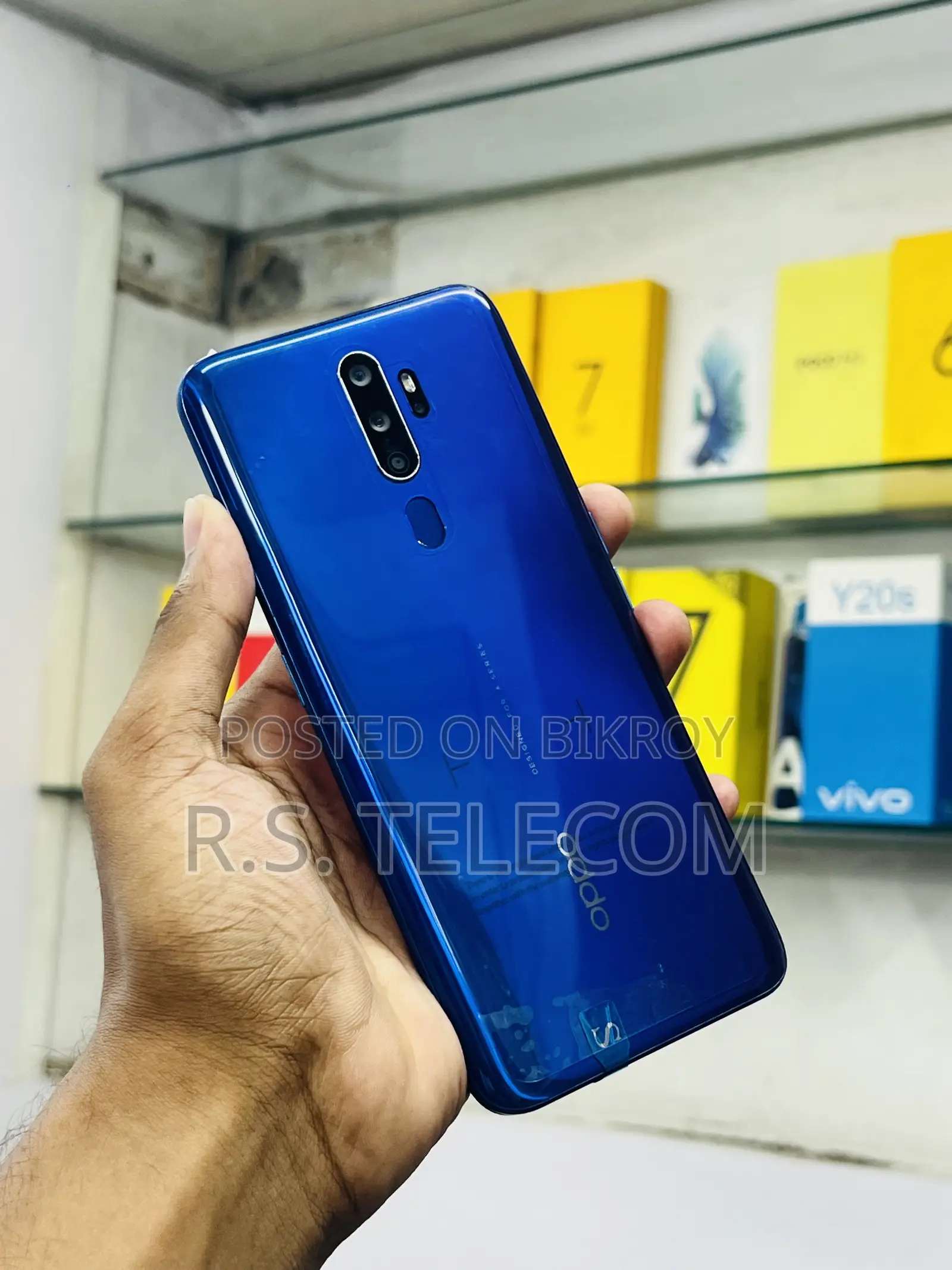 New Oppo A9 128 GB Blue