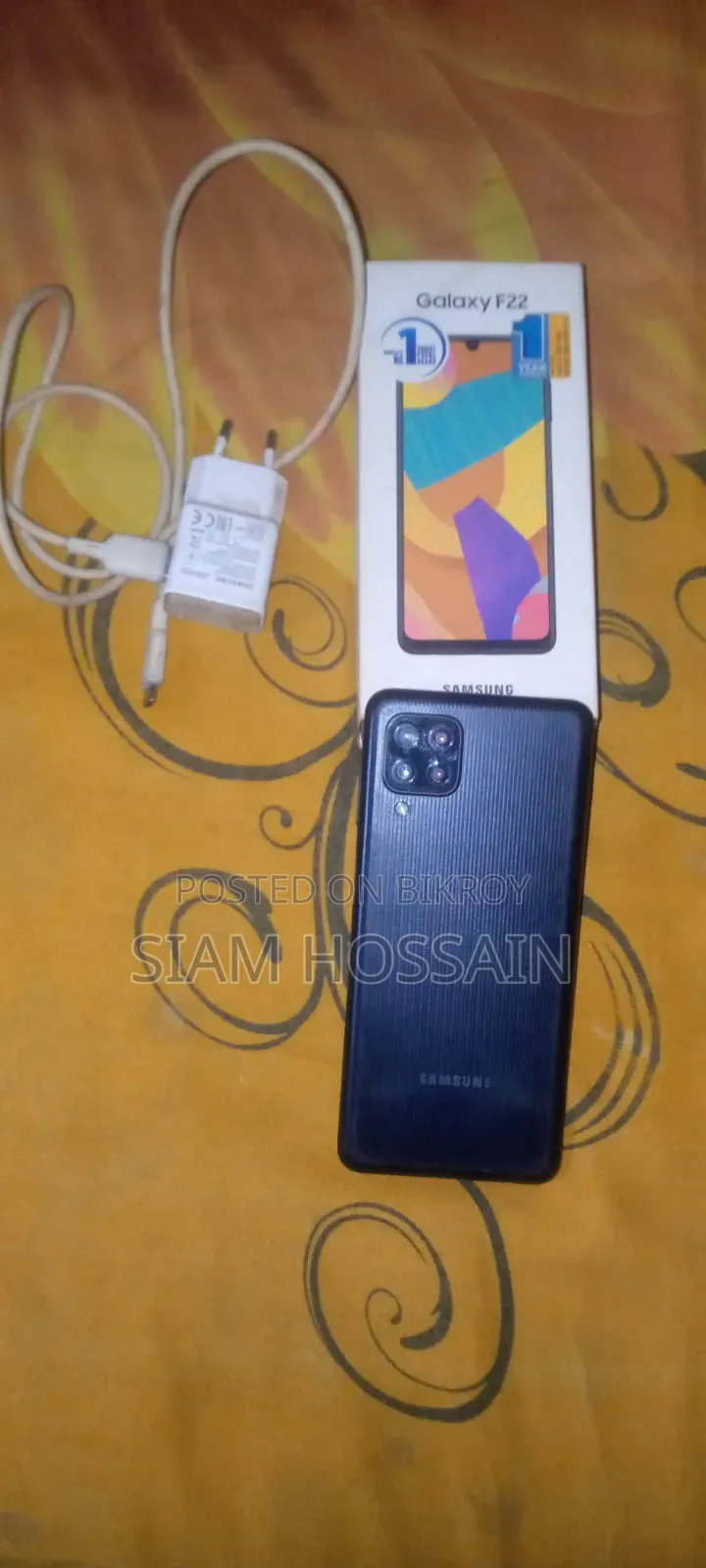 Samsung Galaxy F22 128 GB Black