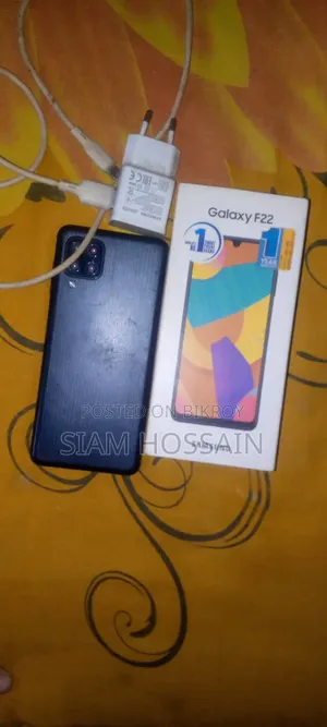 Samsung Galaxy F22 128 GB Black