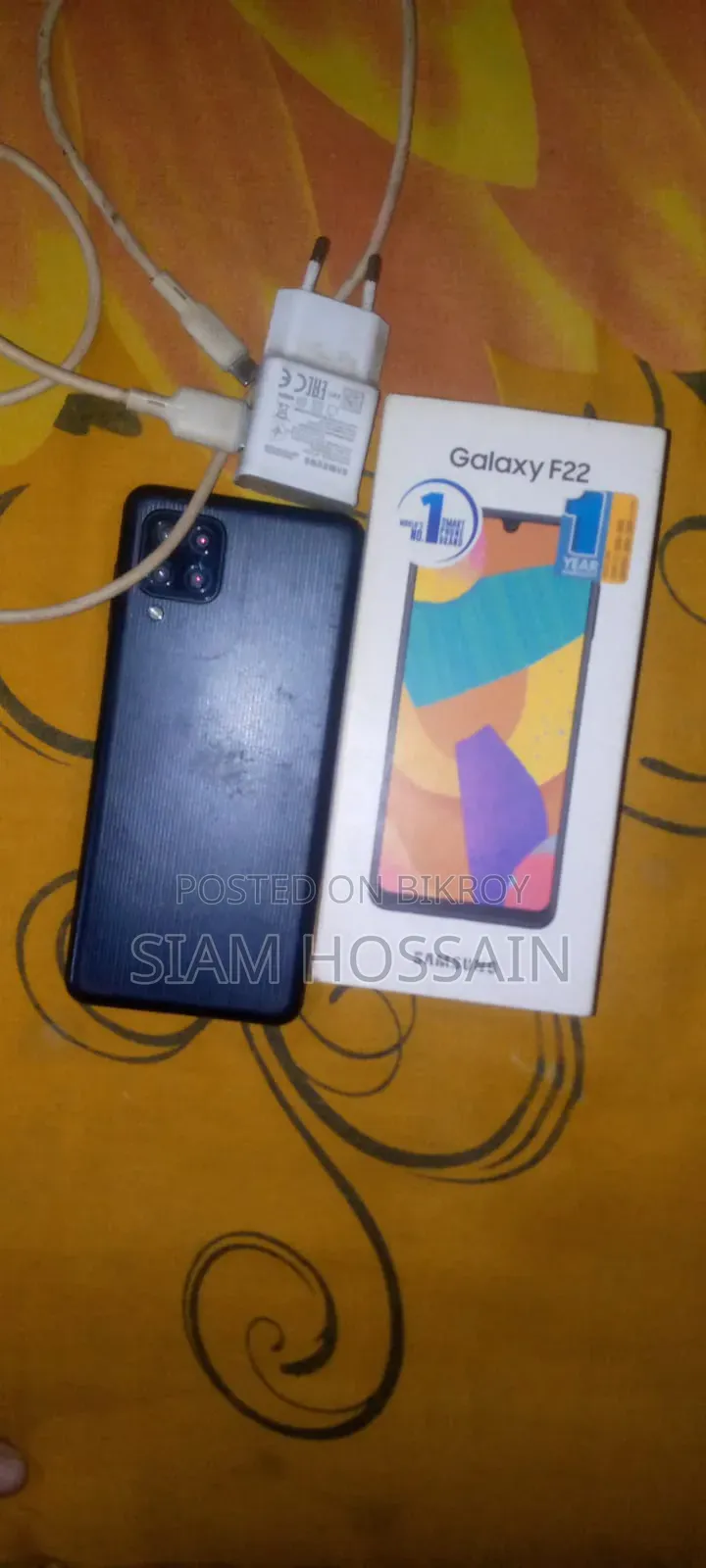 Samsung Galaxy F22 128 GB Black