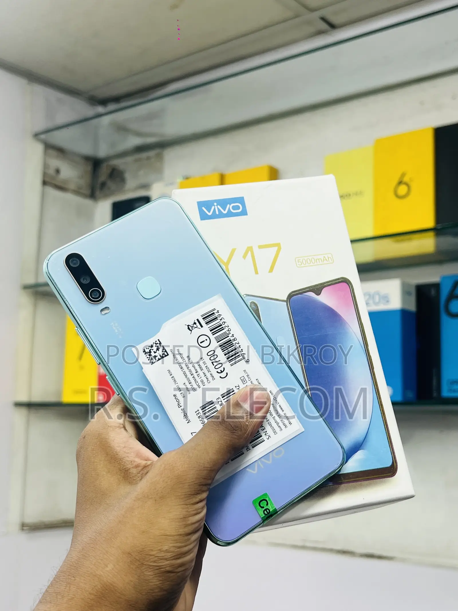 New Vivo Y17 256 GB