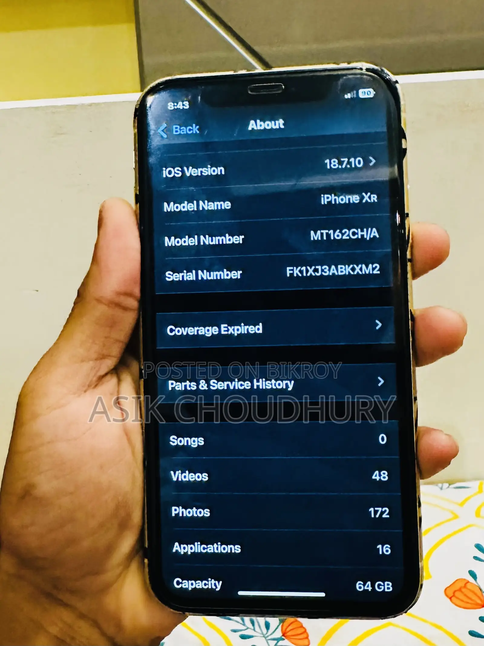 New Apple iPhone XR 64 GB Yellow