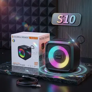 কালারফুল পোর্টেবল স্পিকার S10