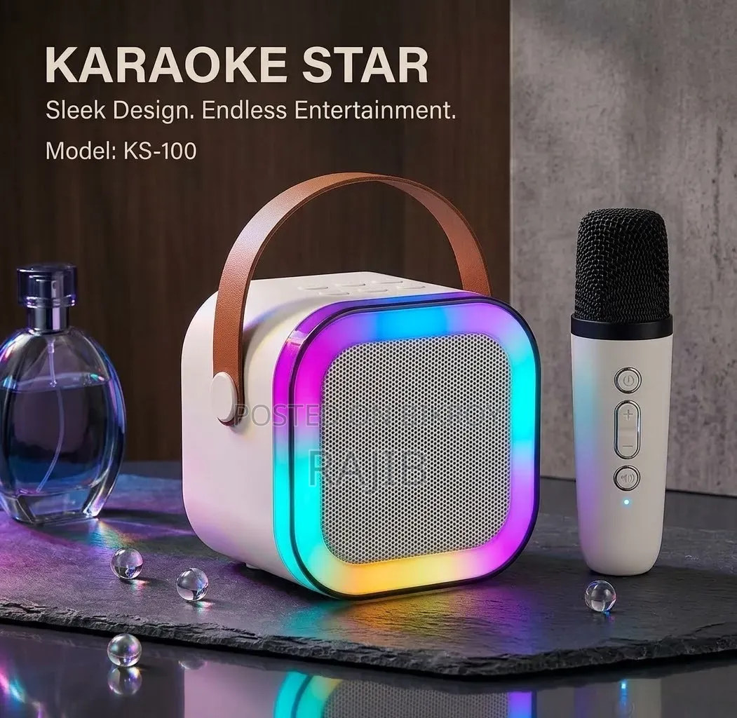 Colorful Karaoke Bluetooth Sound System – K12