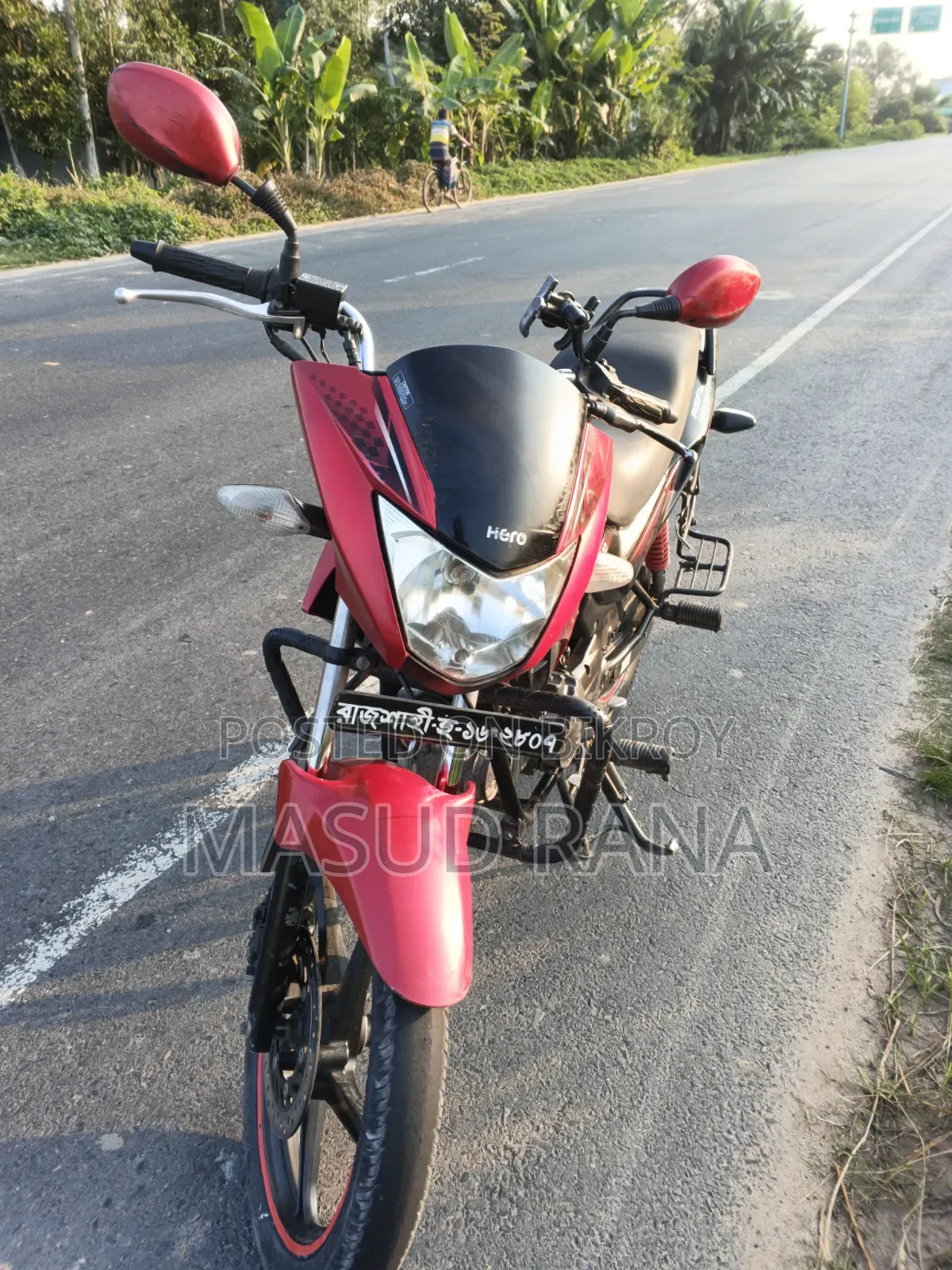 Hero Glamour 2019 Red