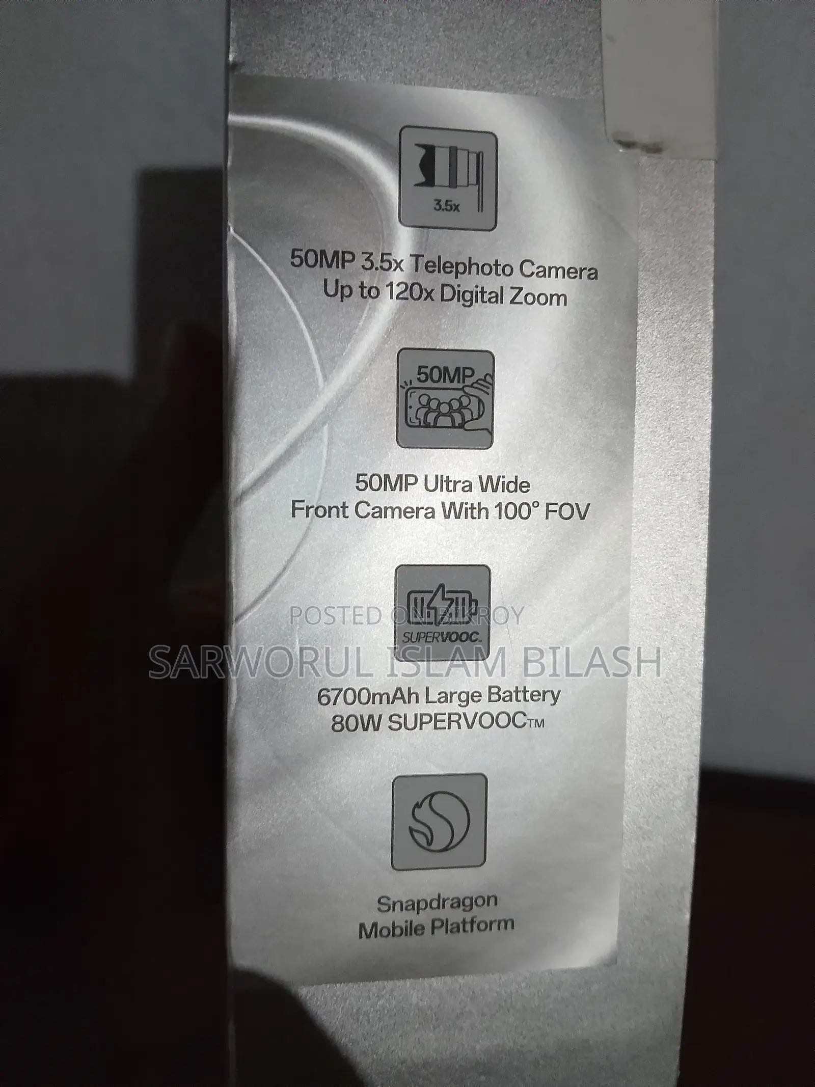 Oppo Reno16 256 GB White