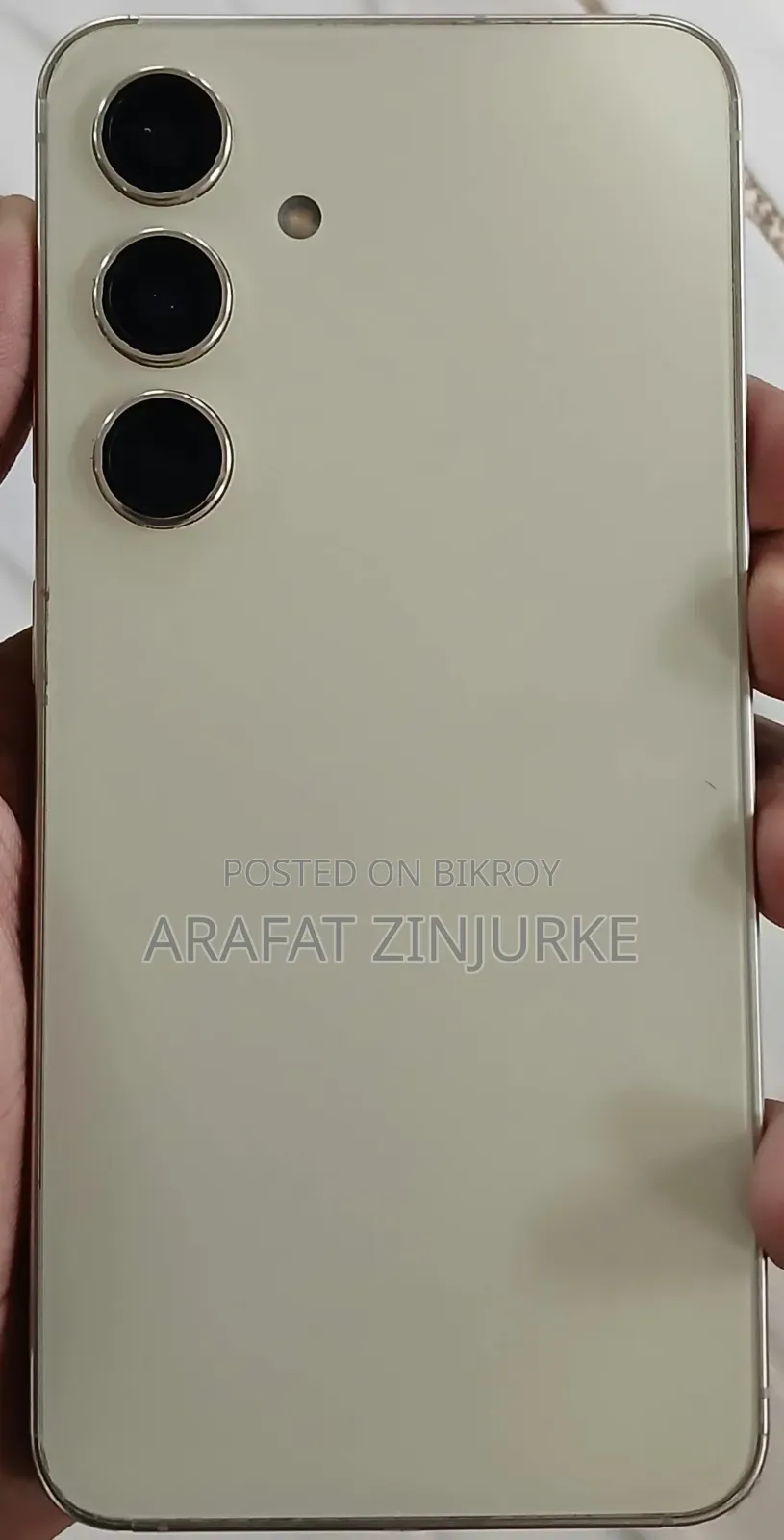 স্যামসাং গ্যালাক্সি এস২৪ ১২৮ জিবি সাদা