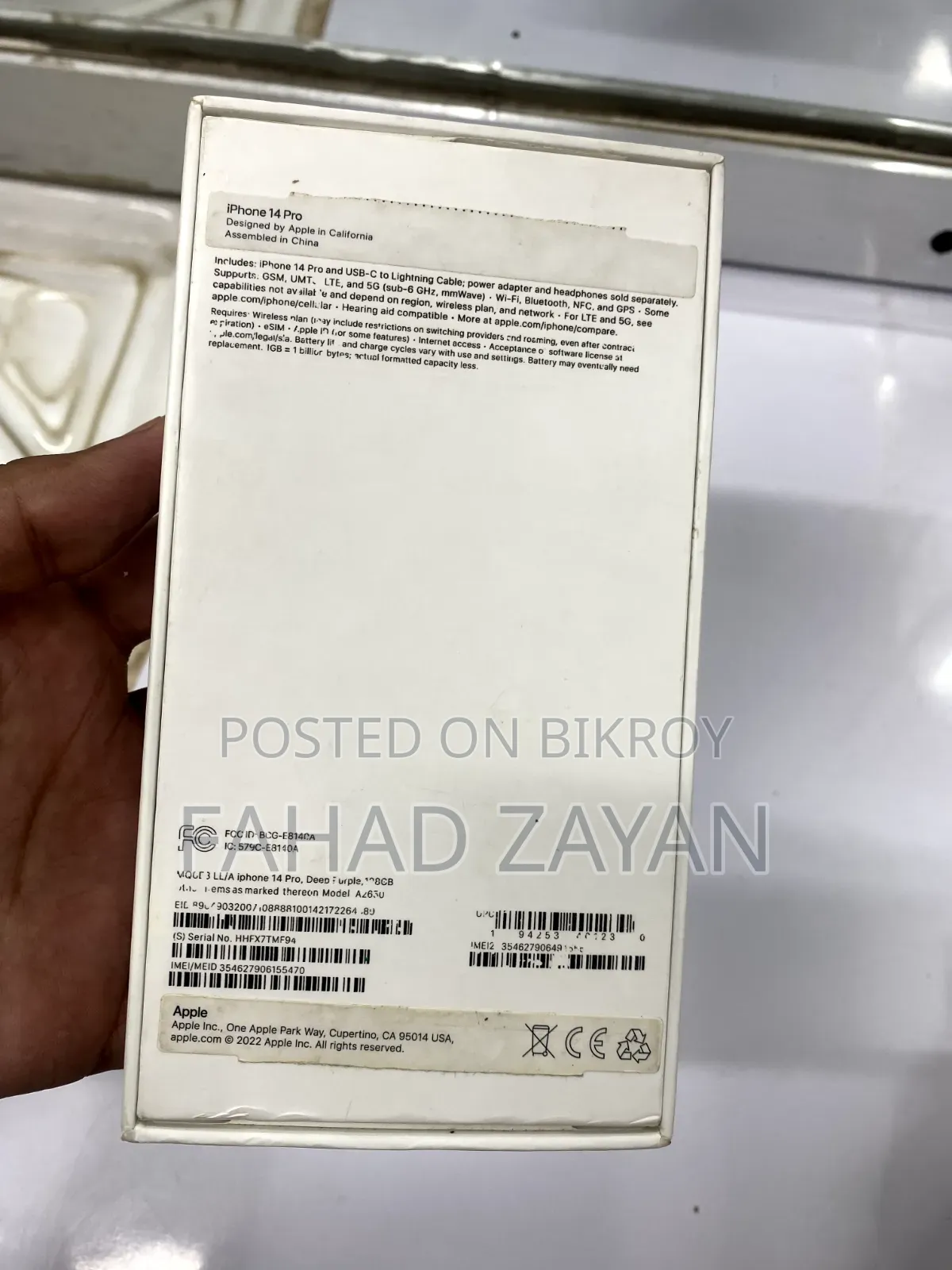 Apple iPhone 14 Pro 128 GB Purple