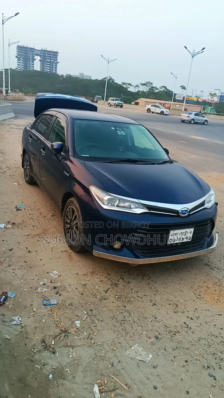 Toyota Axio 1.5 Hybrid G 2WD 2016 Blue