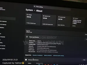 ল্যাপটপ ডেল ল্যাটিটিউড 7490 8GB ইন্টেল কোর i5 SSD 256GB