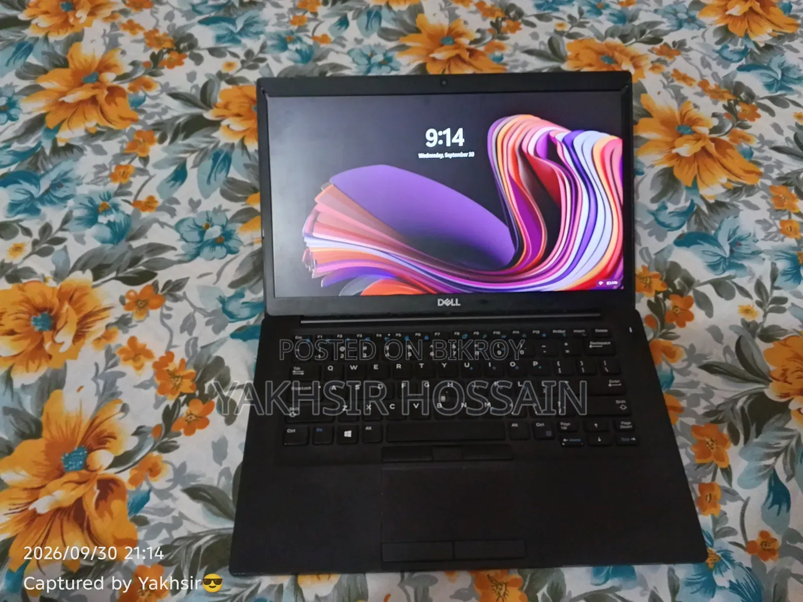 ল্যাপটপ ডেল ল্যাটিটিউড 7490 8GB ইন্টেল কোর i5 SSD 256GB
