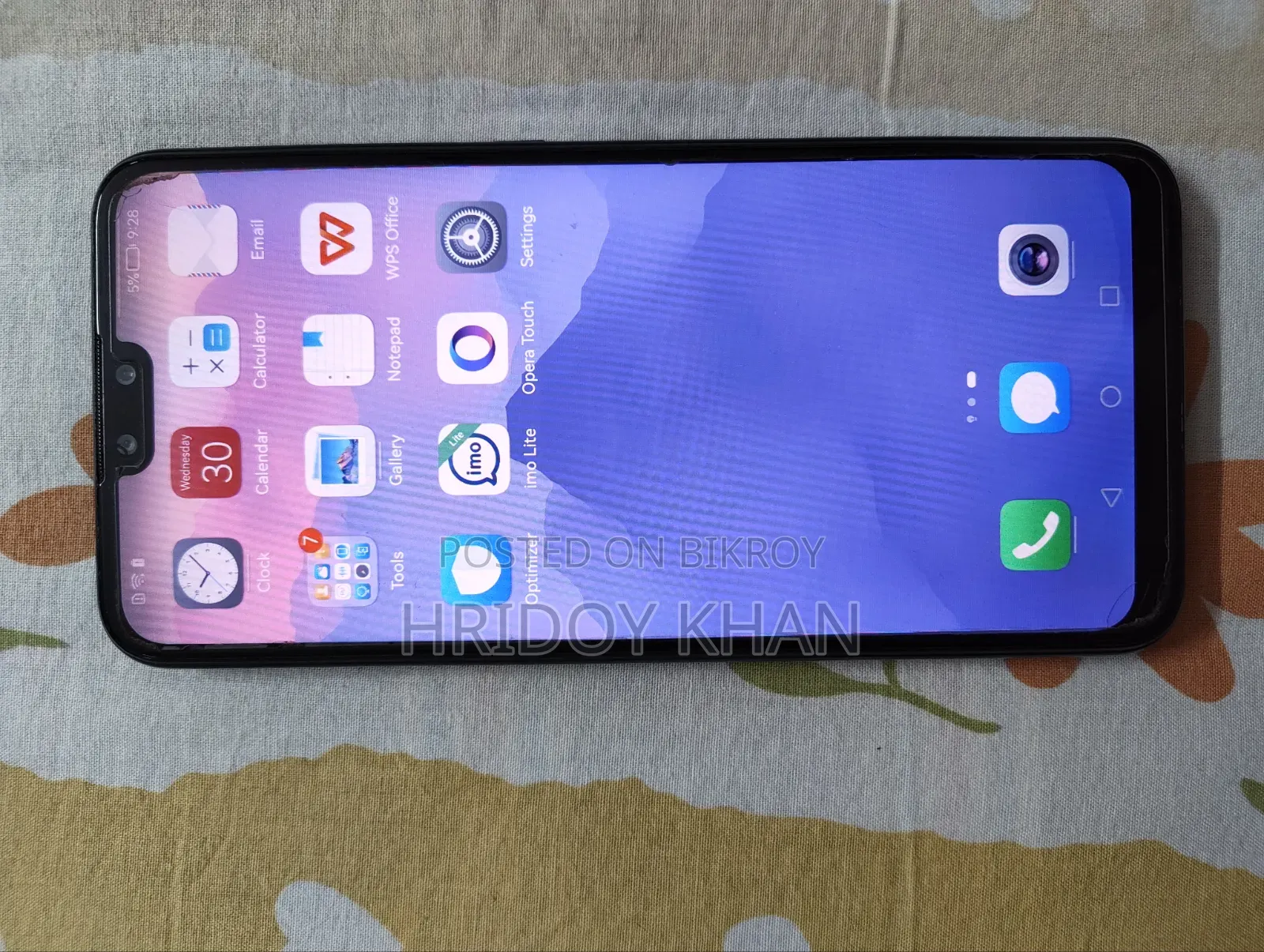Huawei Y9 128 GB Blue