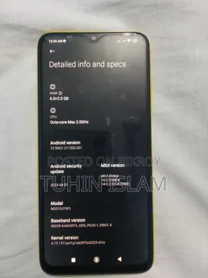Mobile Phone 128 GB Yellow