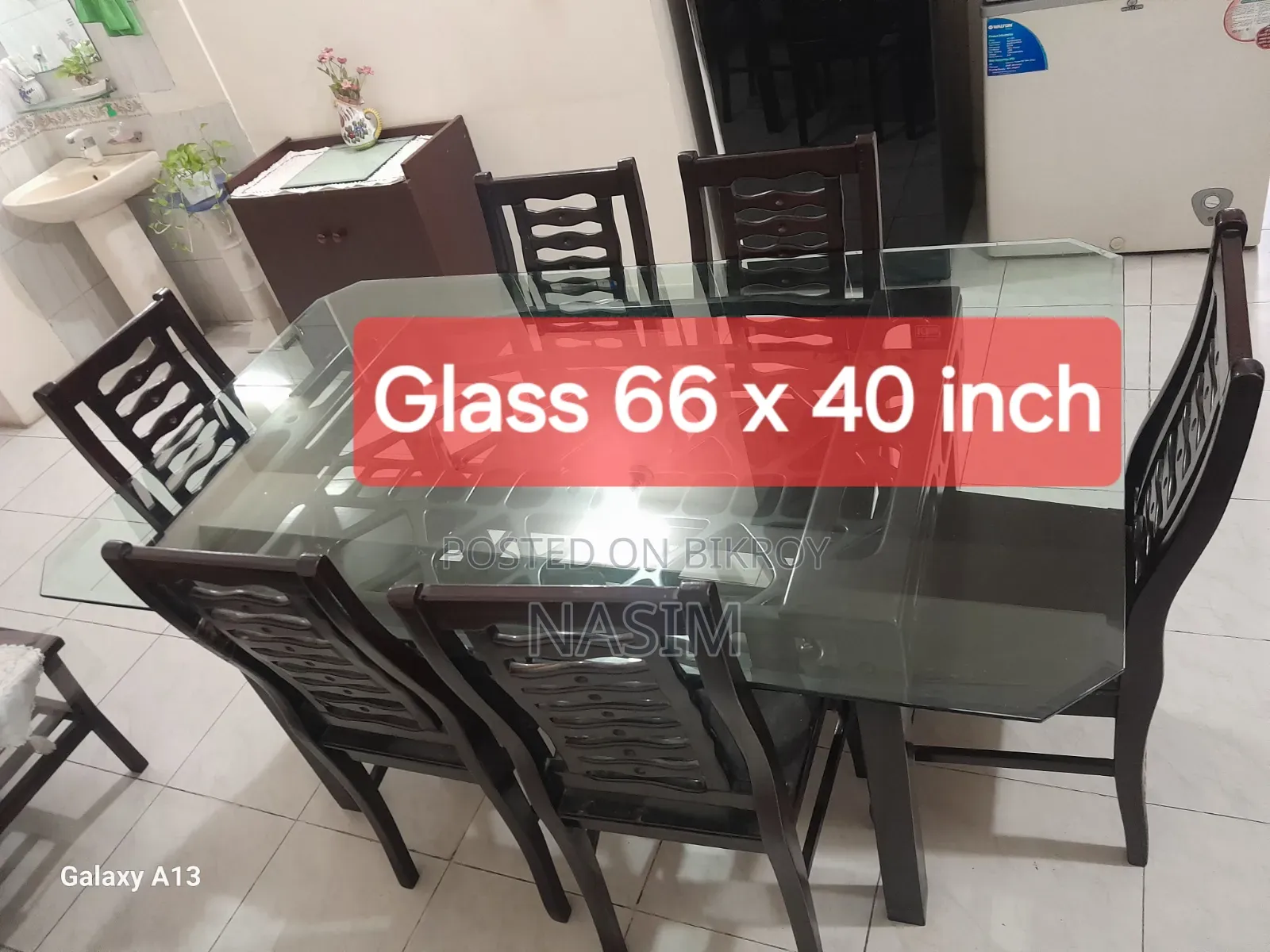 6-Chair Dining Table for Sale