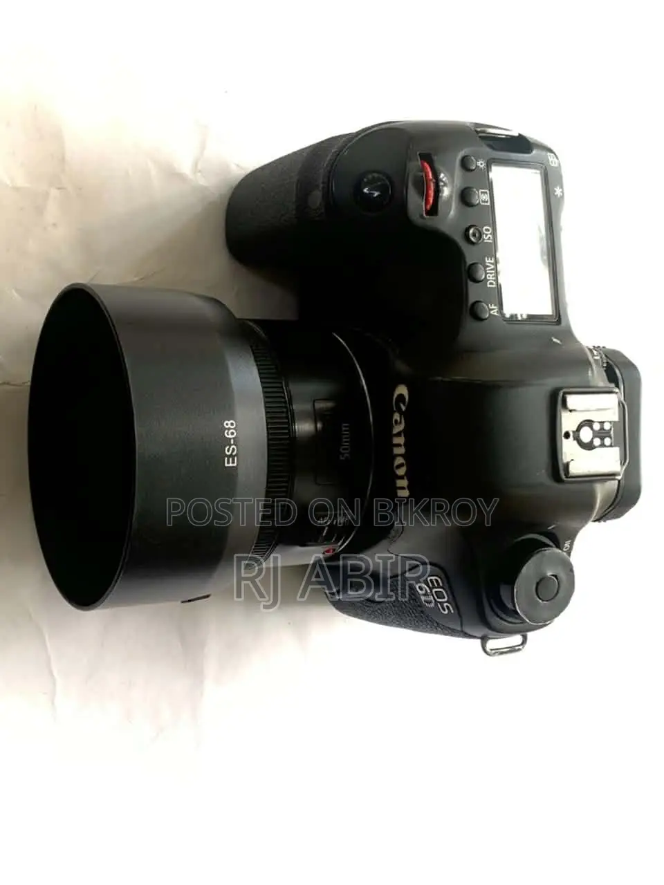 Canon 6D With 50mm Lens