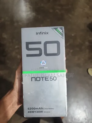 Infinix Note 50 4G 256 GB Black