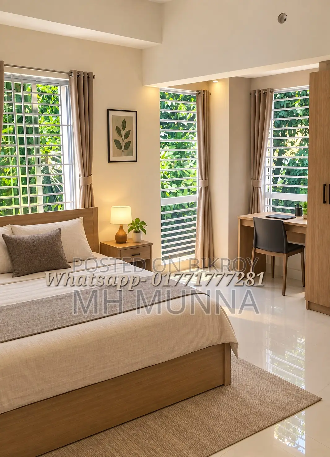 3-Bedroom Apartment in Barishal for Sale