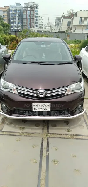 Toyota Axio 2014 Maroon