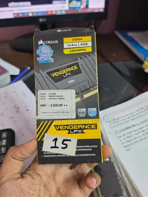 Corsair Vengence 2400mhz 4gb