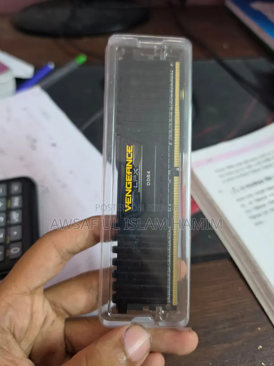 Corsair Vengence 2400mhz 4gb