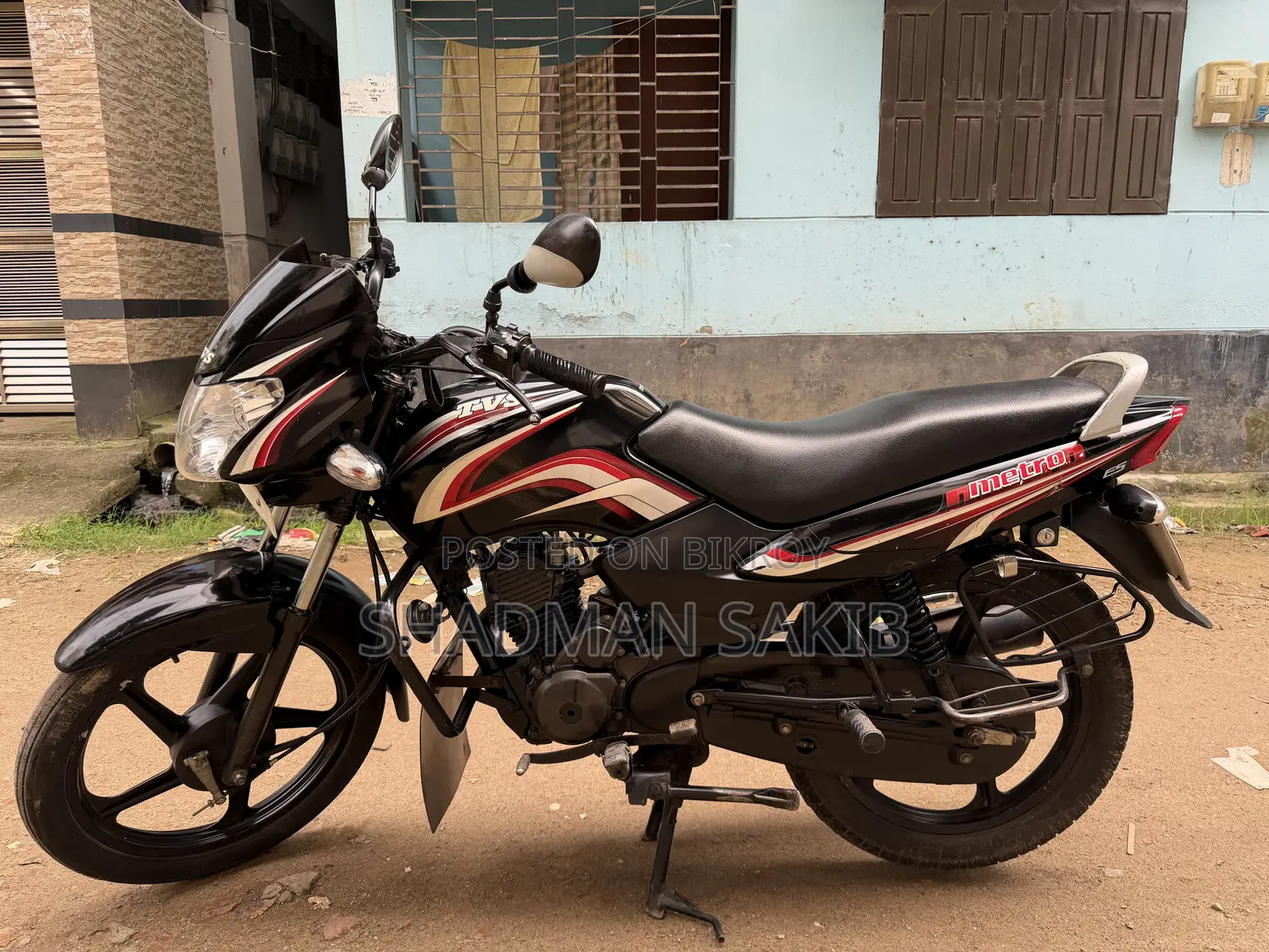 TVS Metro 2017 Black