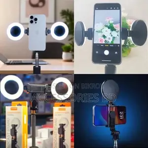 Plokama K9 Pro Double LED Selfie Stick Tripod