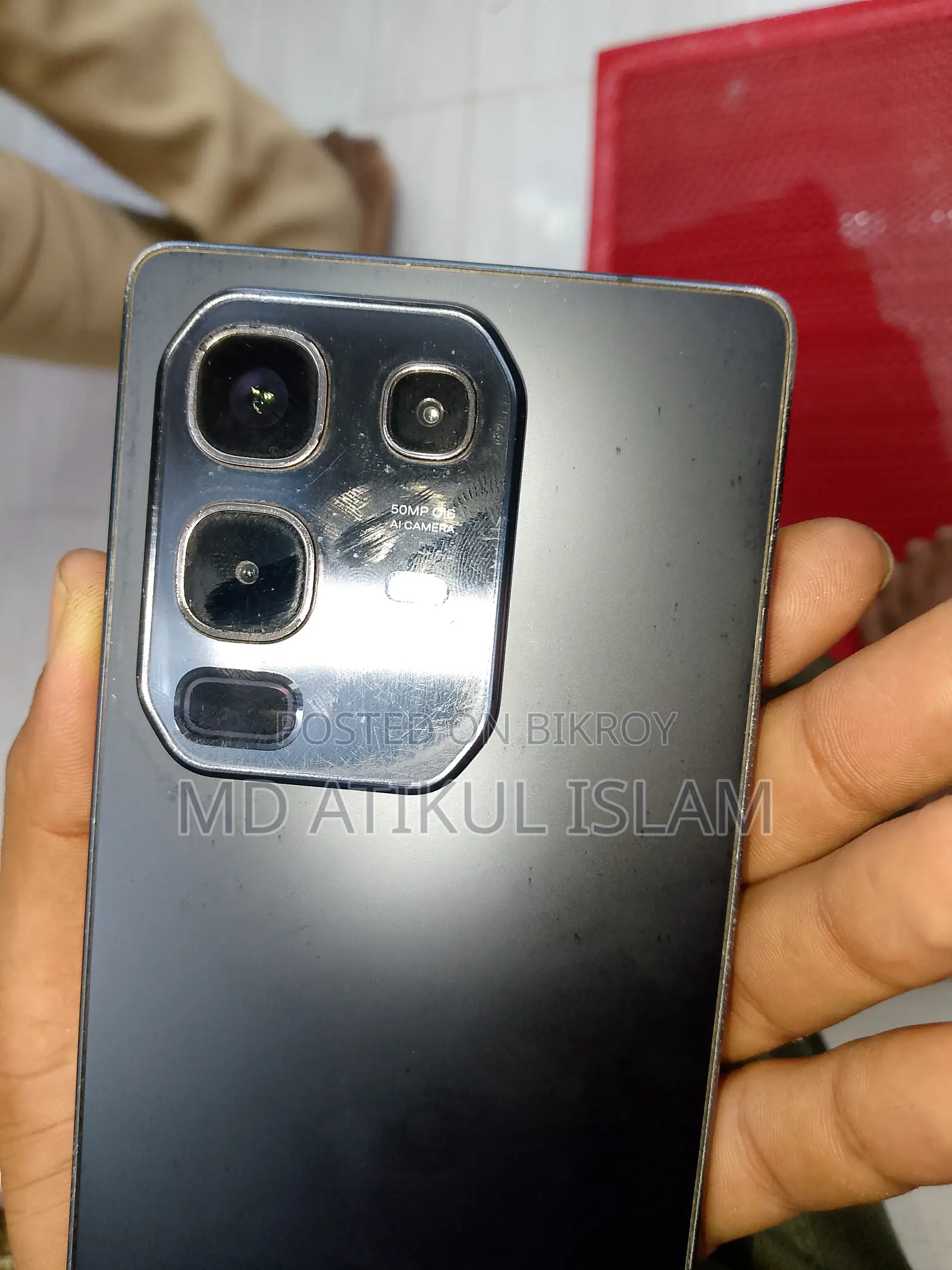 ইনফিনিক্স নোট ৫০ ৪জি ২৫৬ জিবি কালো