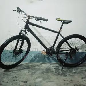 MTB Bicycle 26" Aluminium Body ( Custom Painted Matt Black and Golden)