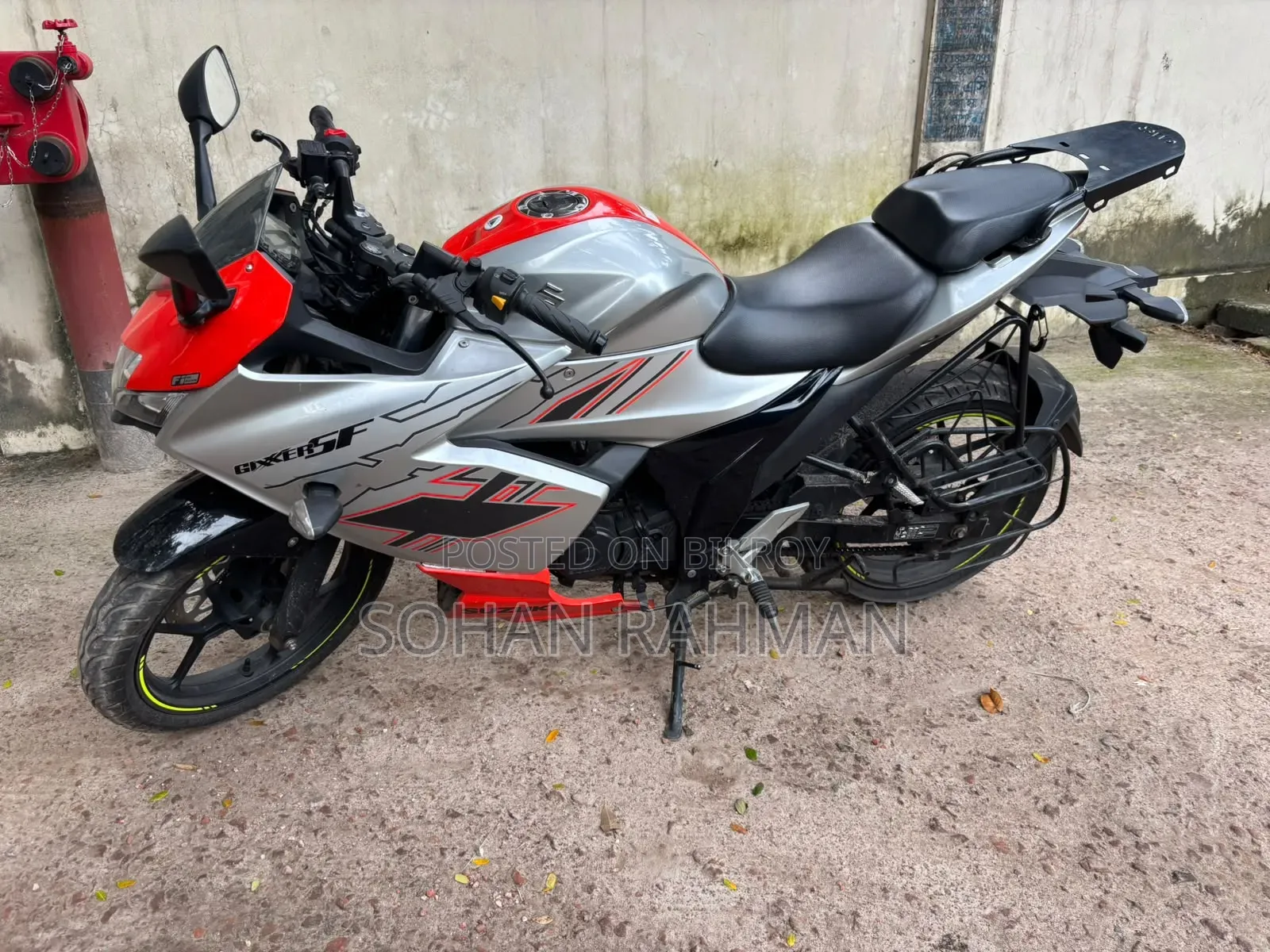 Suzuki Gixxer SF 2024 Orange